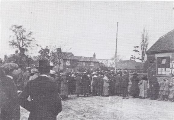 Unveiling of the War Memorial (School; April 1921)