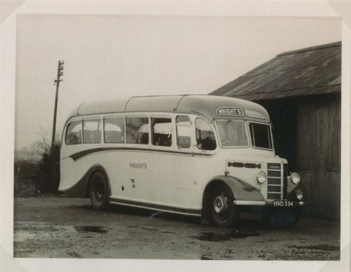 W0324b School buses 1950s