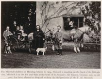 W1086a Marshall family - Hickling Manor 1904