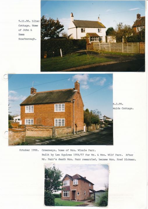 W1232 Lilac Cottage, Wolds Cottage, Greenways (1998/9)