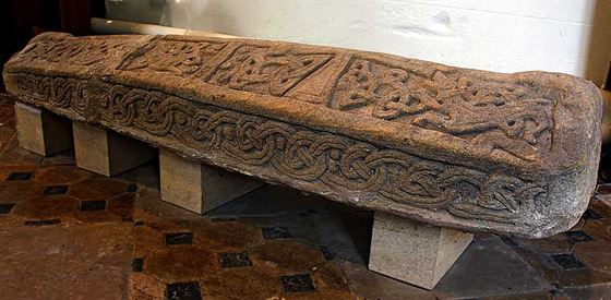 Anglo-Saxon/Scandinavian hogback monument (CG/Southwell & Nottingham Church History Project)