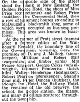 Otago Daily Times - Early Waikouaiti by Donald Malloch 13th May 1939 Plough extract