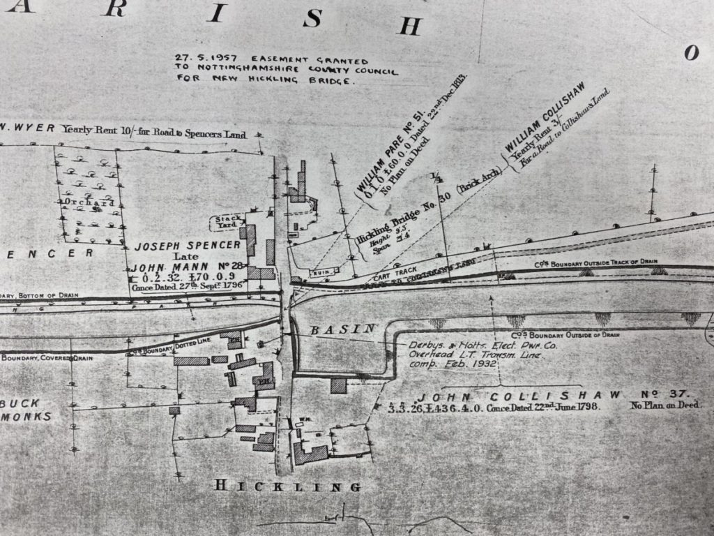 Canal Survey Map 1900
