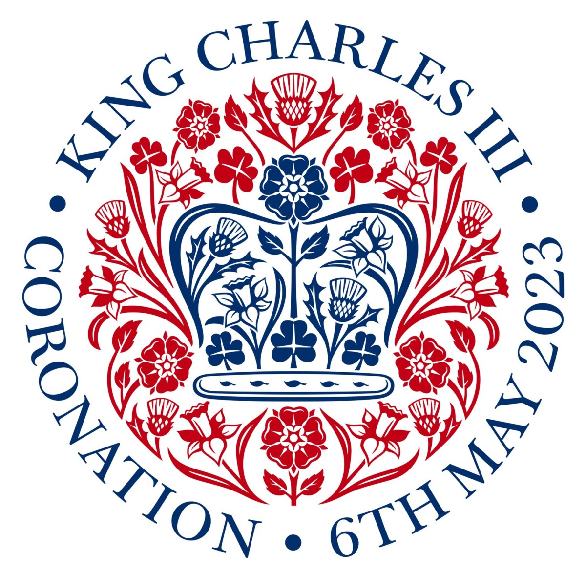 King Charles III emblem