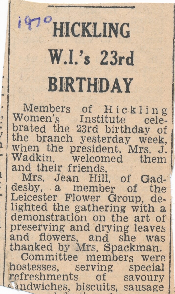 WI 23rd b'day 1970 (from John Tomlinson)