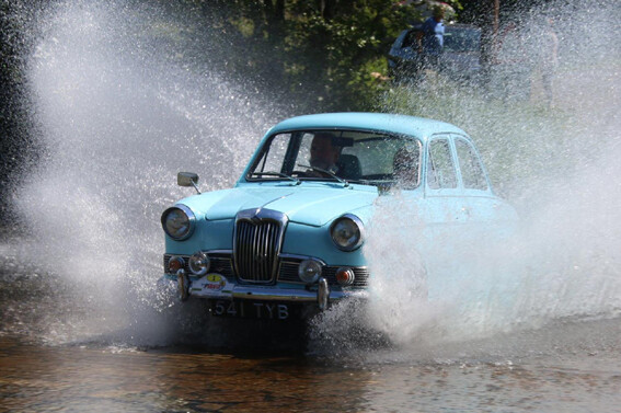 Drive-thru: 1963 Riley One-Point-Five (David Pipes and Gael Hepburn from Chesterfield)