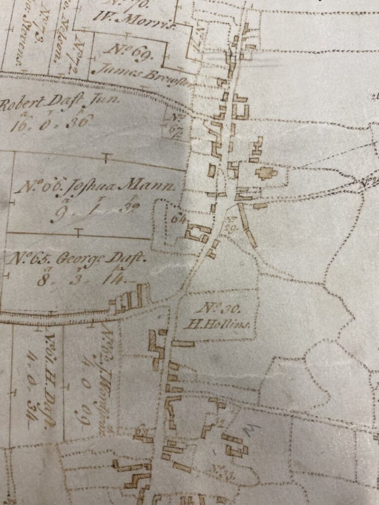 Enc Map 1776 - centre village