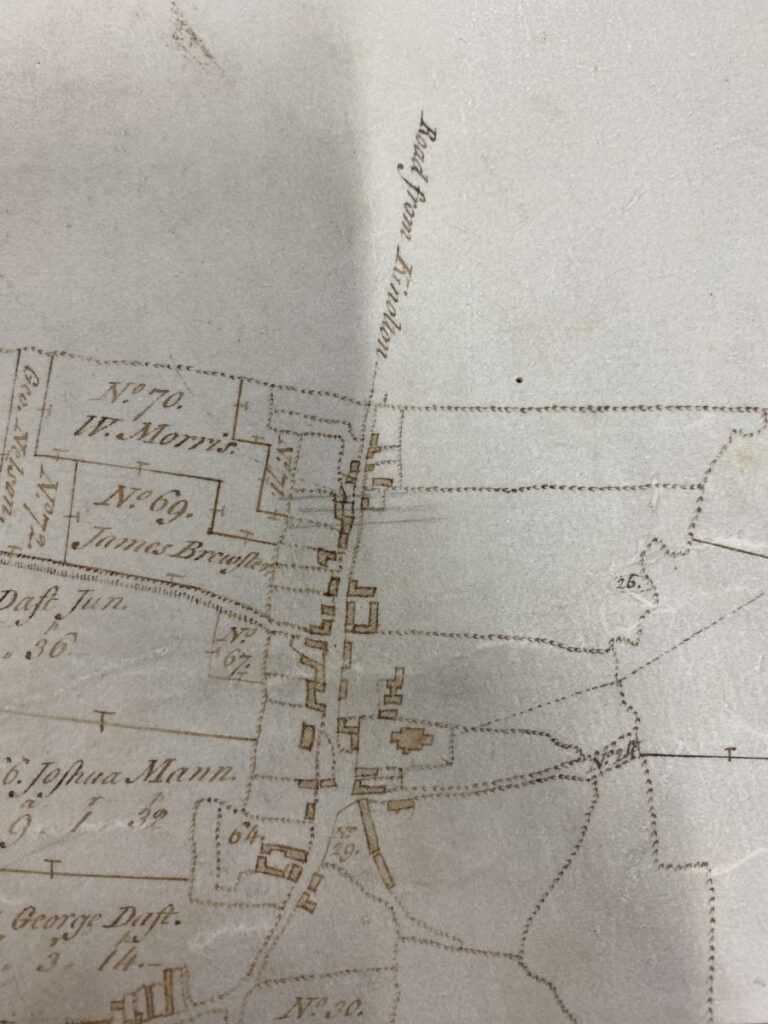 Enc Map 1776 - north village