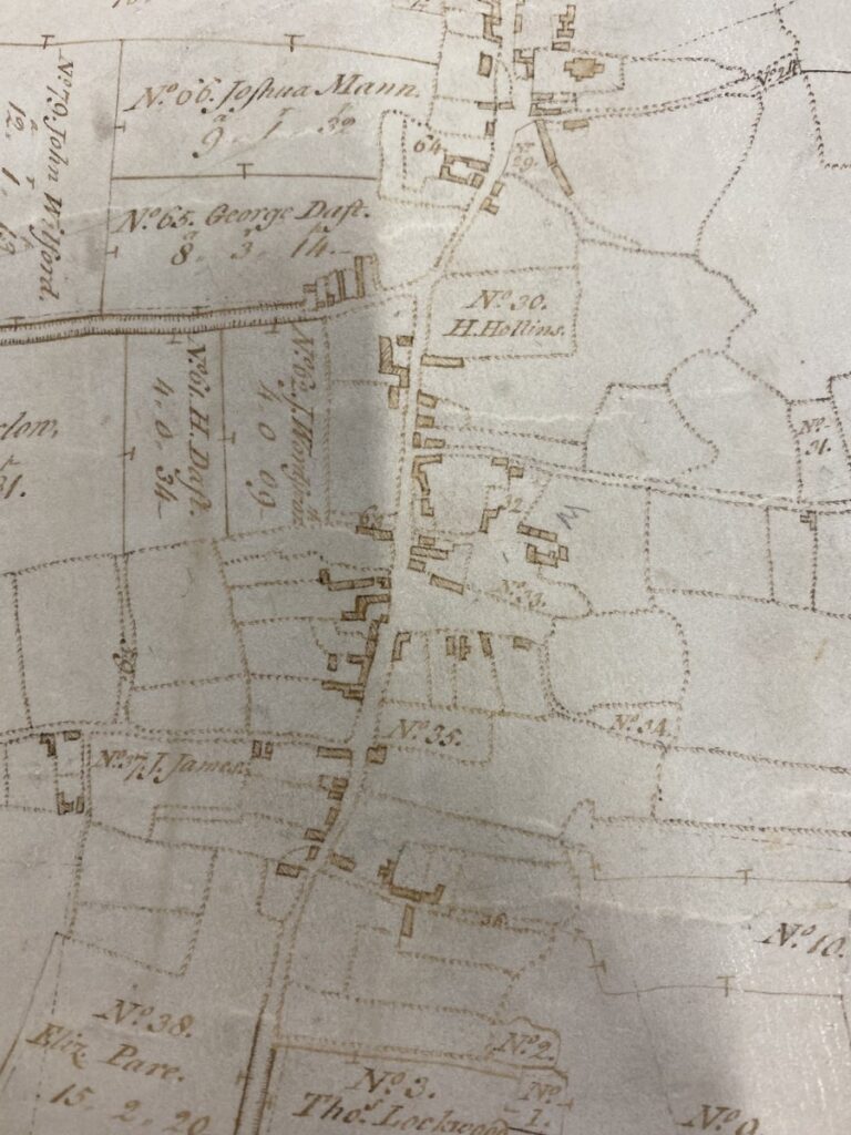 Enc Map 1776 - south village