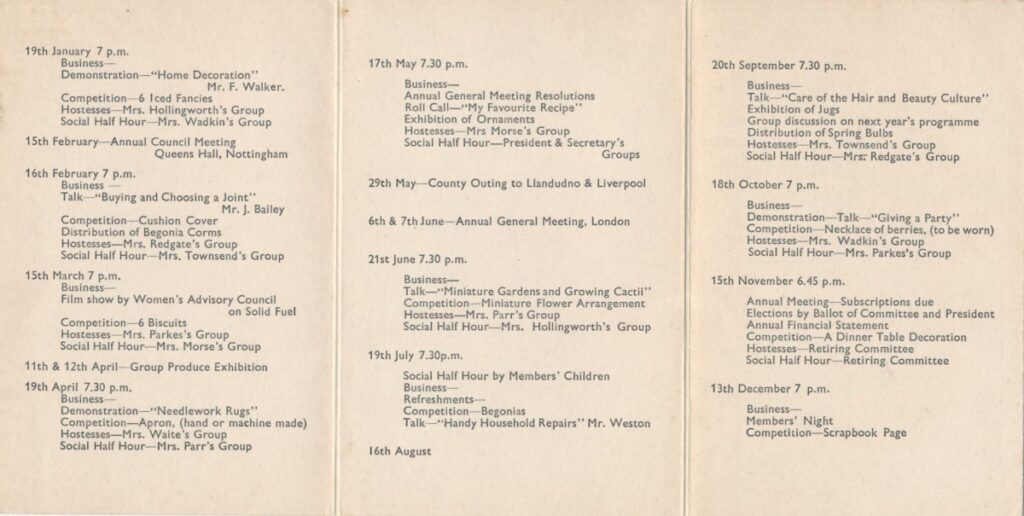 Programmes - from 1956 to 2020